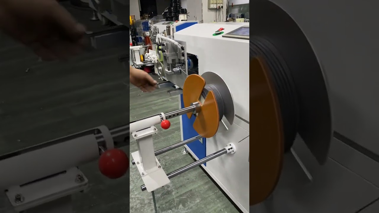 Floor Standing Automatic Meter Counting, Traversing, Cutting, Wire Winding & Tying Machine 1mm to 16