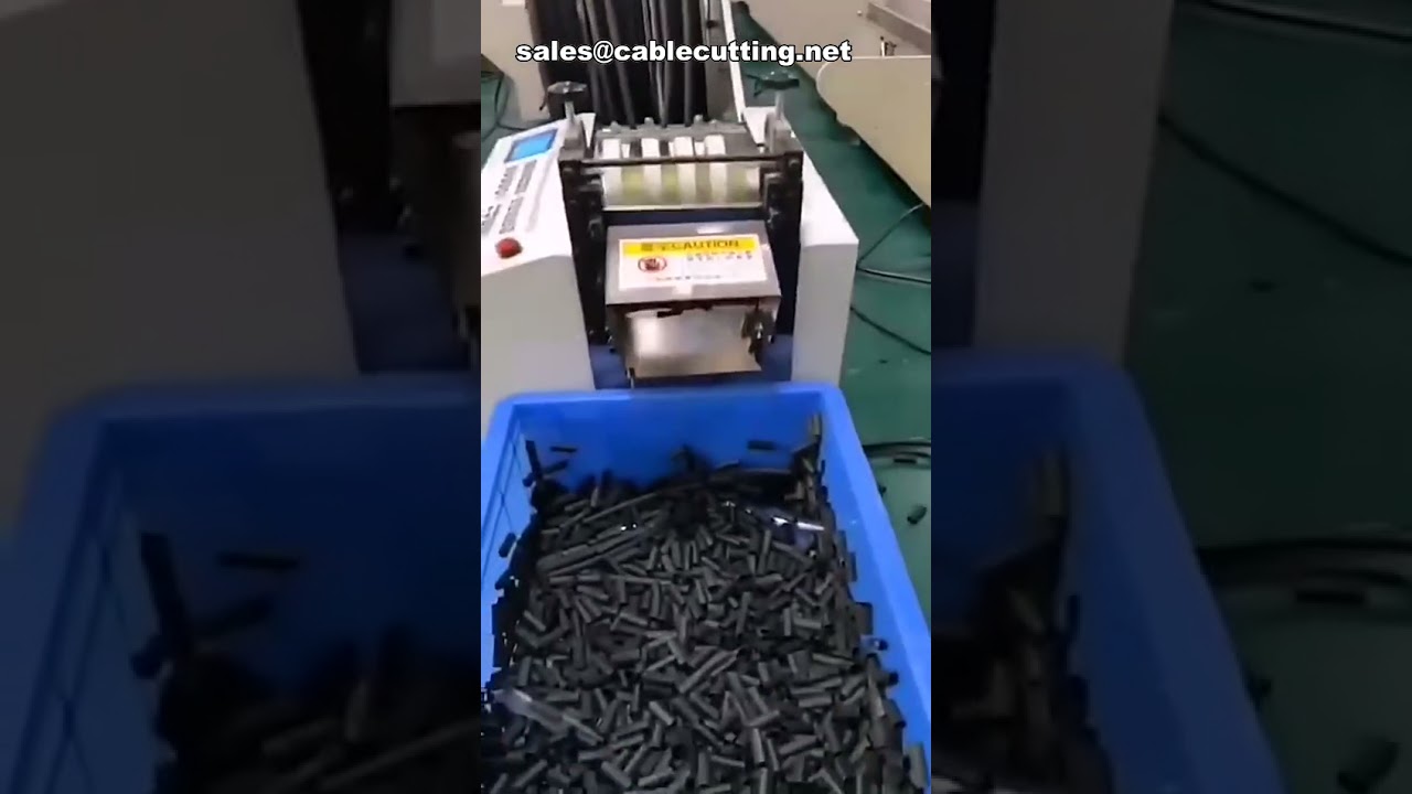Automatyczna maszyna do cięcia rur termokurczliwych z PVC