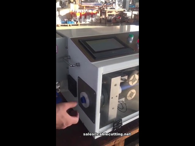 Automatyczna maszyna do cięcia rurek termokurczliwych, maszyna do cięcia rur plastikowych