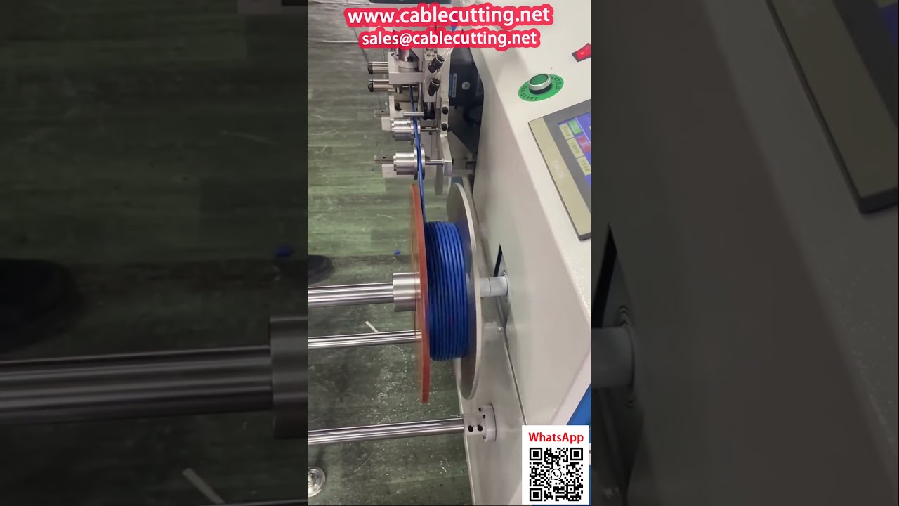 Machine Tout en Un  Comptage, Alignement, Enroulage et Coupe pour Fil Électrique Domestique BV