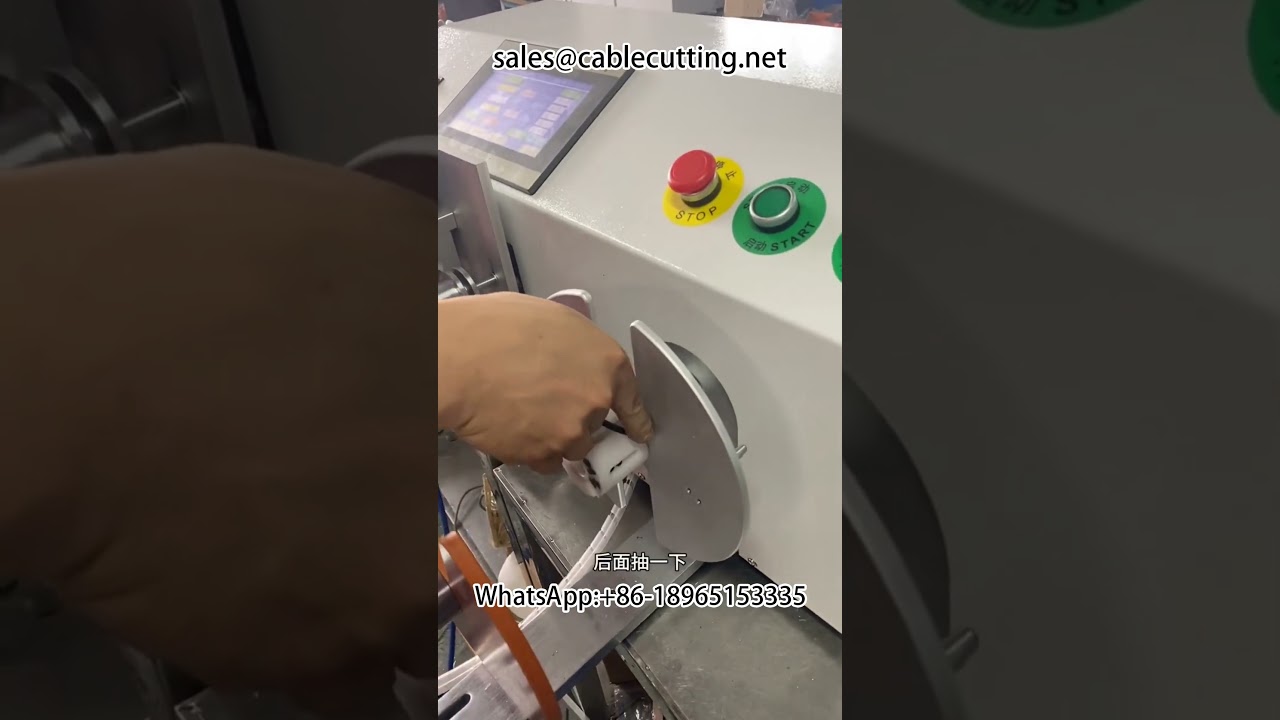 Automatic metre counting sorting cutting winding and rewinding machine #metre counting winding machi