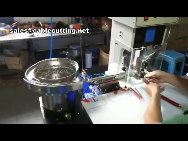 Vibrating Disk Crimping Machine Single Terminal Crimping Machine,Vibrating Disk Crimping Machine,Ful