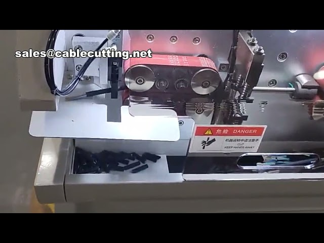 32 Wheel Drive Automaic Multi Core Sheathed Wire Cut Inner Outter Integrated Stripping Machine 25mm