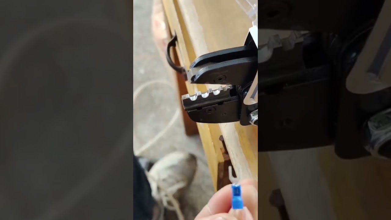 Preferred Crimping Method for Thermocouple Wires and Other Terminals #factory #machine