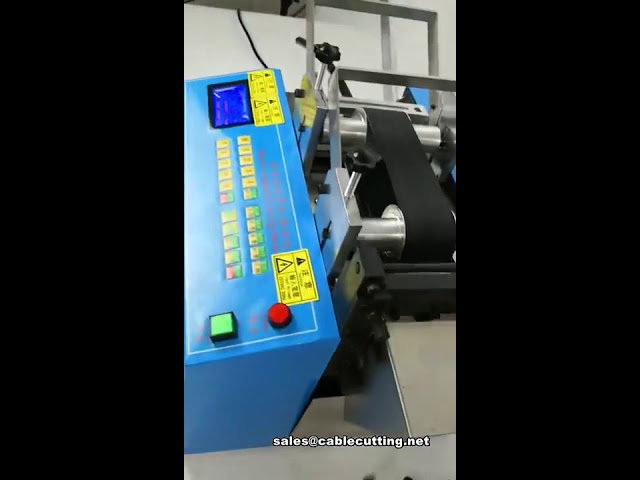automatic hard tube cutting machine, soft pvc pipe cutting machine