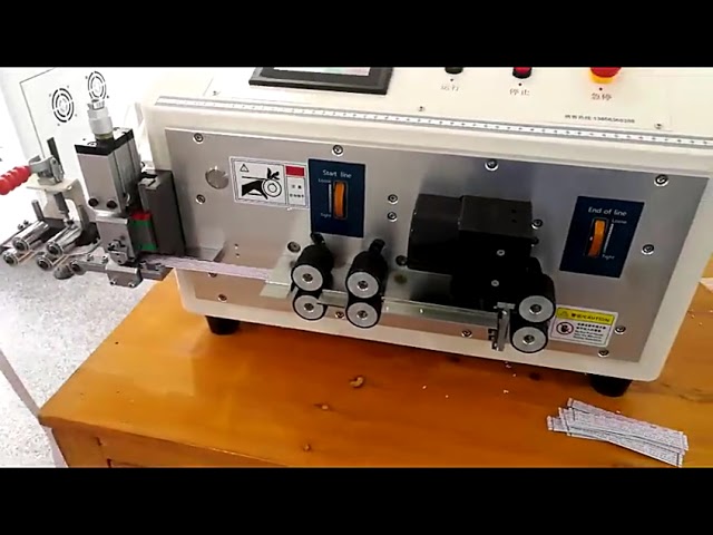 Hot Selling Automatic Computer Flat Ribbon Cable Dividing & Stripping Machine   2 40 Pin