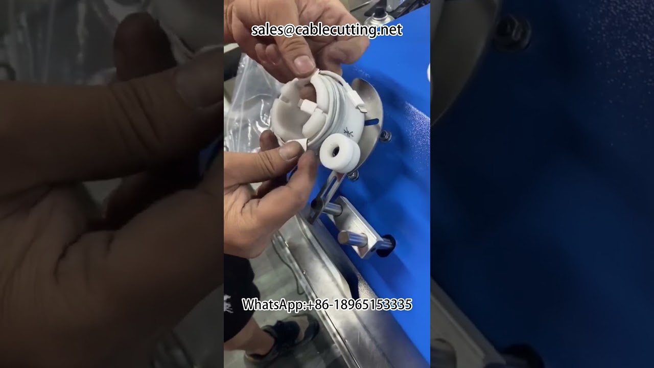 USB Data Cable Sorting and Winding Machine #Wire Winding Machine #Data Cable #Wire Harness Equipment