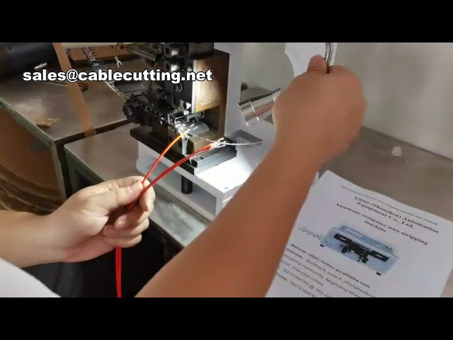 Mute Wire Terminal Wire Crimping Press Machine With Terminal Applicator For Crimping Machine,Semi Mu