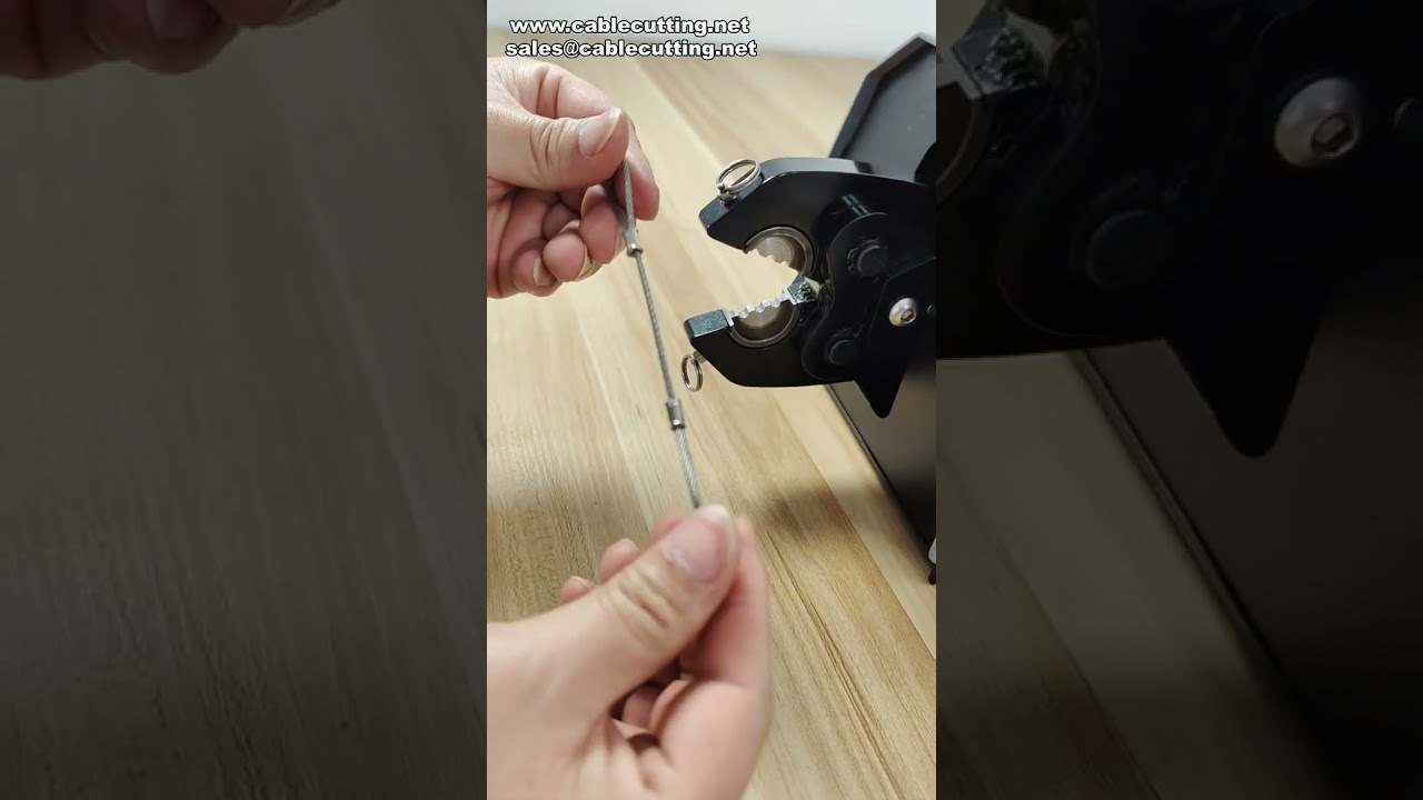 120L Pneumatic Wire Crimper Fishing Rope Crimping #factory #machine #diy