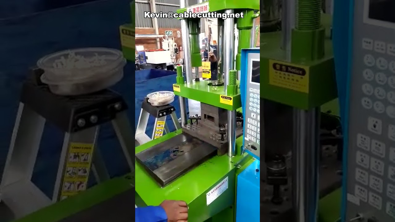 W pełni elektryczne, pionowe maszyny do produkcji wtyczek plastikowych w Indiach | Automatyzacja produkcji