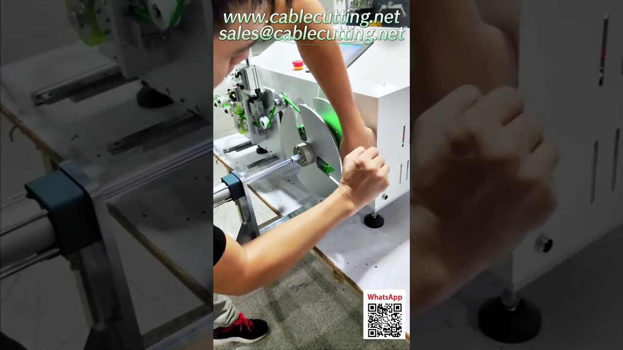 Automatyczna zwijarka i nawijarka kabli – idealny partner w produkcji wiązek przewodów