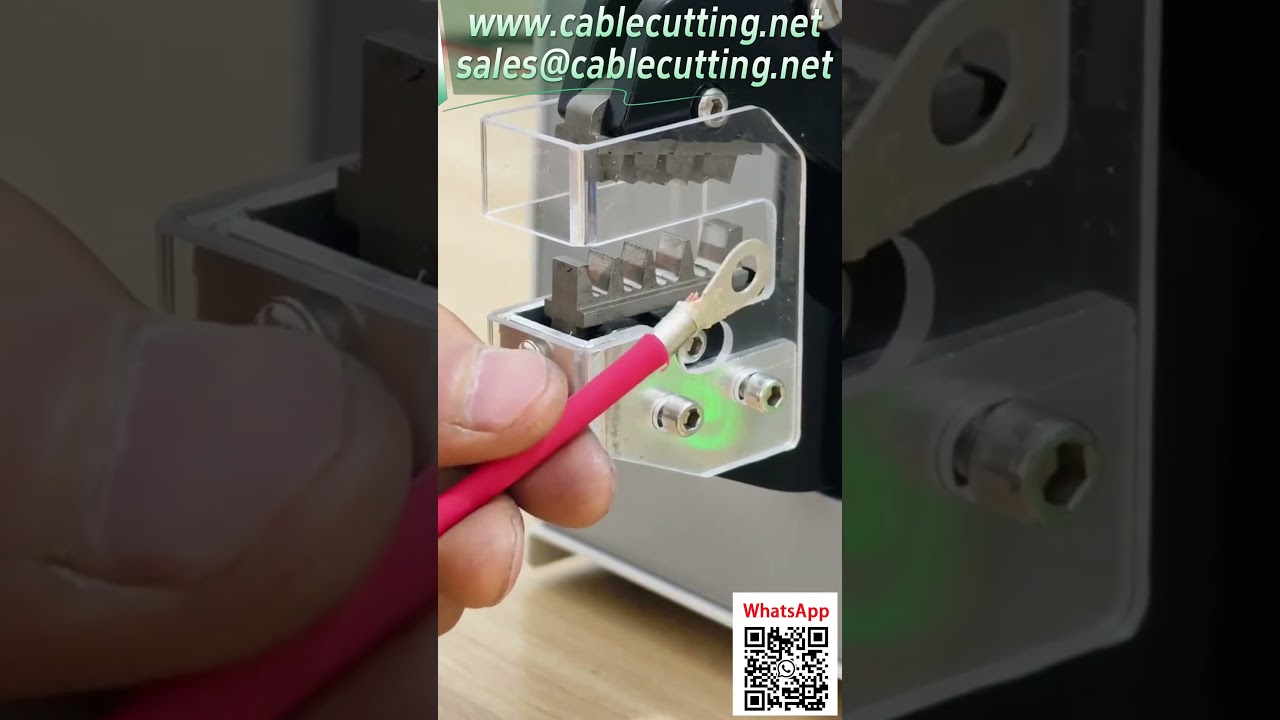 169 【65EC Elektryczna Zaciskarka】0,25-16 mm² - Wymiana matryc do zaciskania różnych końcówek #narzędzia