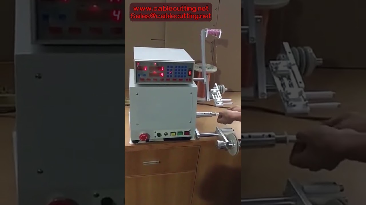 Automatyczny sterownik CNC do nawijarki cewek – modele 810, 820, 830 | Precyzyjna kontrola nawijania