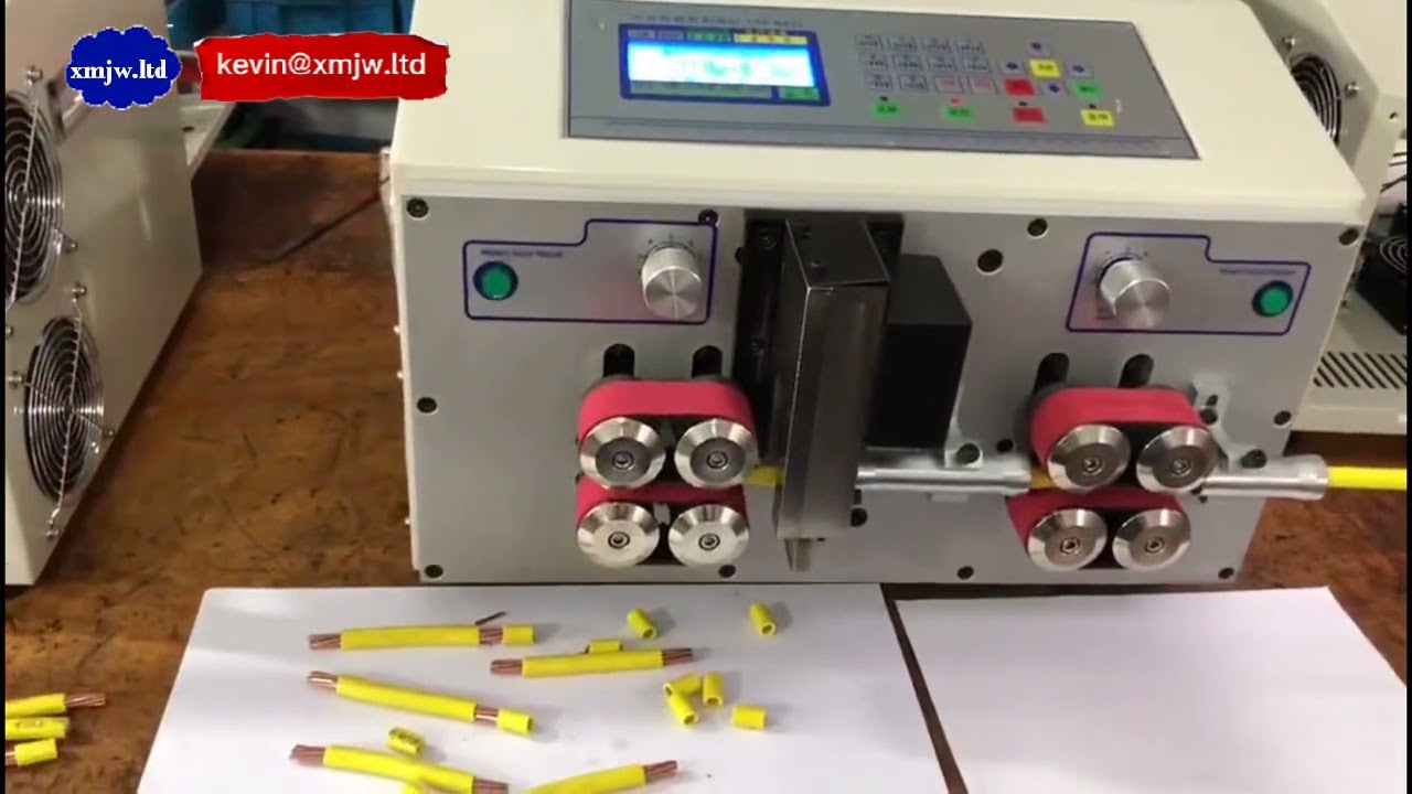 High Precision Automatic Copper Large Cable Cutting Stripping Machine