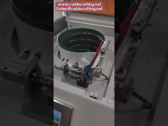 Automatic wire crimping loose terminal machine ferrule connector cable strip crimp equipment twistin