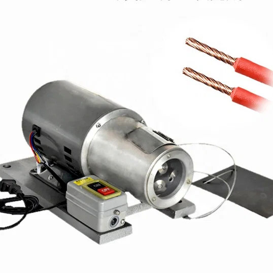 Semi-Auto Drut Stripping Skręcarka WPM-191 - Wielożyłowa maszyna do ściągania izolacji i skręcania